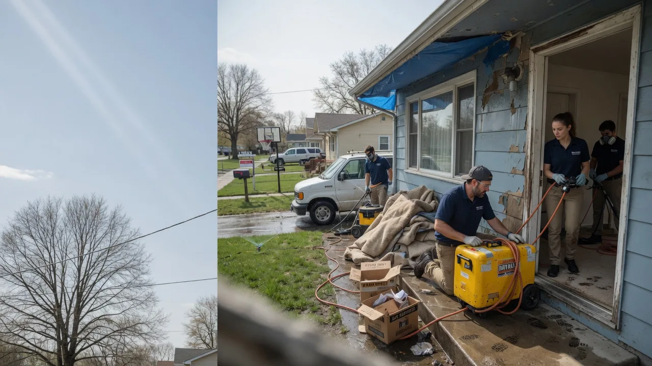Basement Flood Cleanup in Waterproof, LA near me